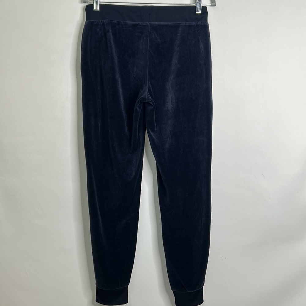 Juicy Couture velour pocketed drawstring sequin bling joggers - Picture 9 of 9